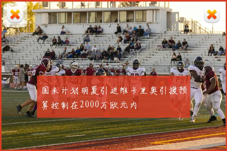 国米计划明夏引进维卡里奥引援预算控制在2000万欧元内